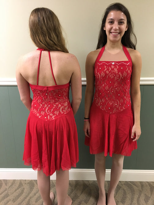 Red Lace Dress